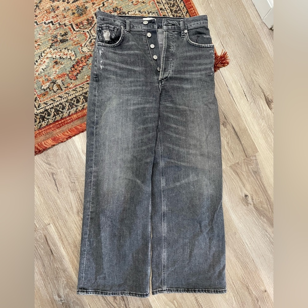 Citizens Of Humanity Gray Flare Jeans